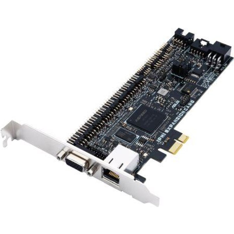 ASUS IPMI EXPANSION CARD-SI interface cards/adapter Internal RJ-45, VGA
