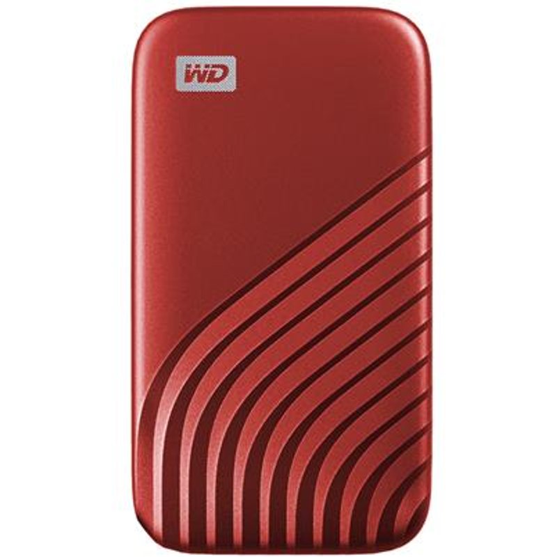 Western Digital My Passport 1 TB USB Type-C 3.2 Gen 2 (3.1 Gen 2) Red