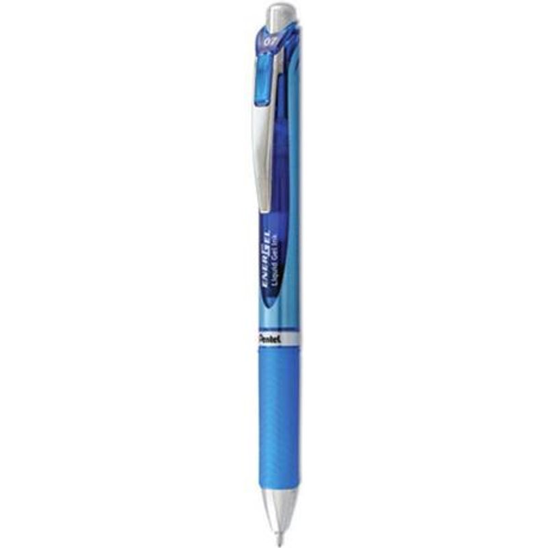 Pentel Refill for Pentel EnerGel Pen 0.7mm Blue 3 Refills Per Wallet (Pack 12) LR7-3C