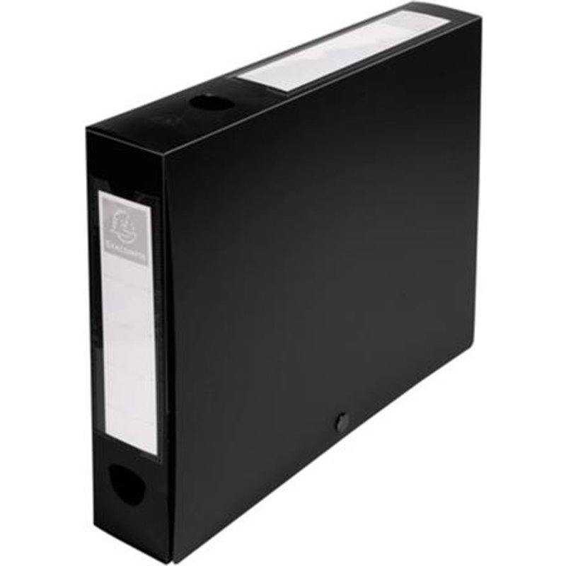 Exacompta 59631E box file Black Polypropylene (PP)