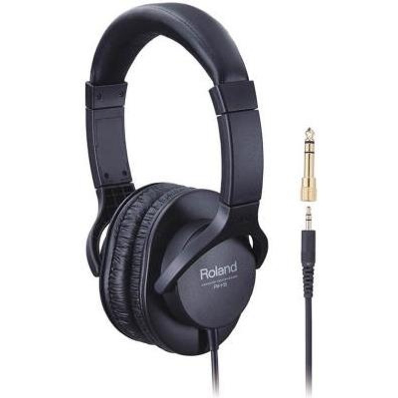 Roland RH-5. Product type: Headphones. Connectivity technology: Wired. Recommended usage: Music. Headphone frequency: 10 - 22000 Hz. Cable length: 3 m. Weight: 190 g. Product colour: Black