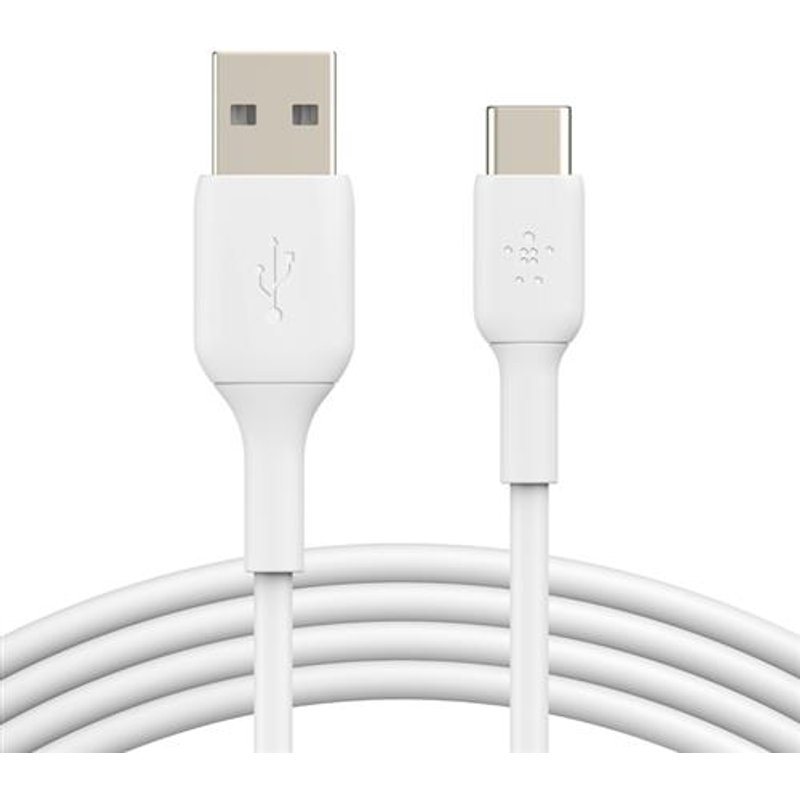 Belkin BoostCharge USB cable USB 2.0 1 m USB A USB C White