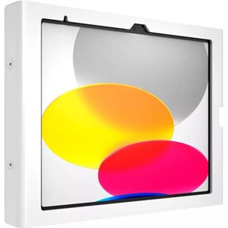 Compulocks iPad 10.9" 10th Gen Swell Enclosure Wall Mount White. Product colour: White Maximum screen size: 27.7 cm (10.9") Brand compatibility: Apple. Width: 279.1 mm Depth: 21.5 mm Height: 191 mm. Quantity per pack: 1 pc(s)