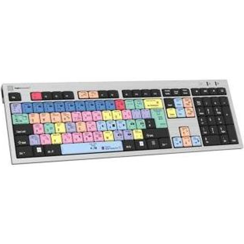 Logickeyboard LKB-PPROCC-AJPU-UK keyboard Office USB QWERTY UK English Multicolour