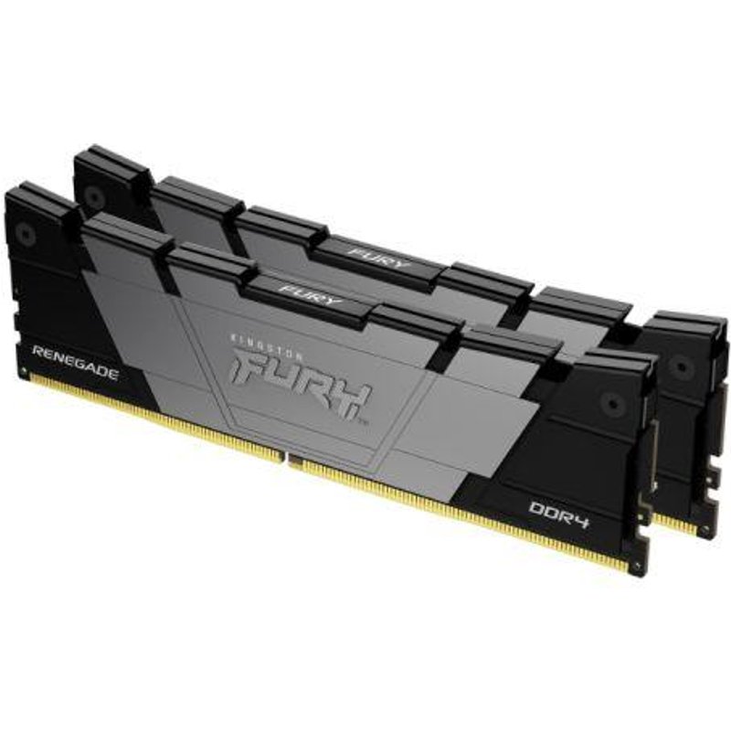 Kingston Technology FURY 32GB 3600MT/s DDR4 CL16 DIMM (Kit of 2) 2RX8 Renegade Black