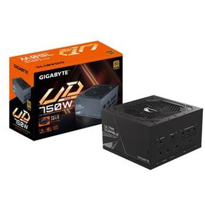 GIGABYTE UD750GM PG5 power supply unit 750 W 20+4 pin ATX ATX Black