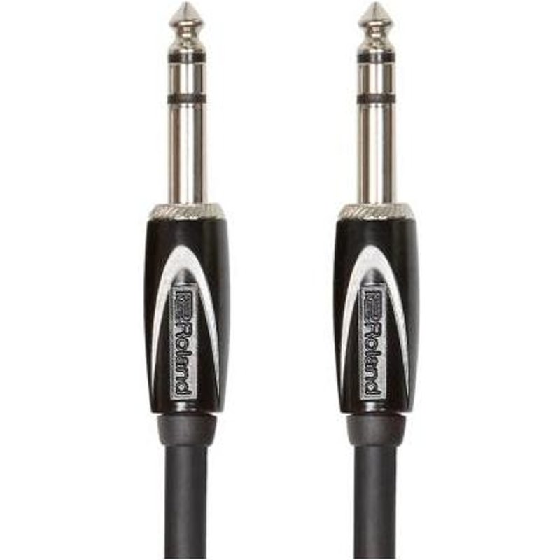 Roland RCC-10-TRTR audio cable 3 m 6.35mm TRS Black