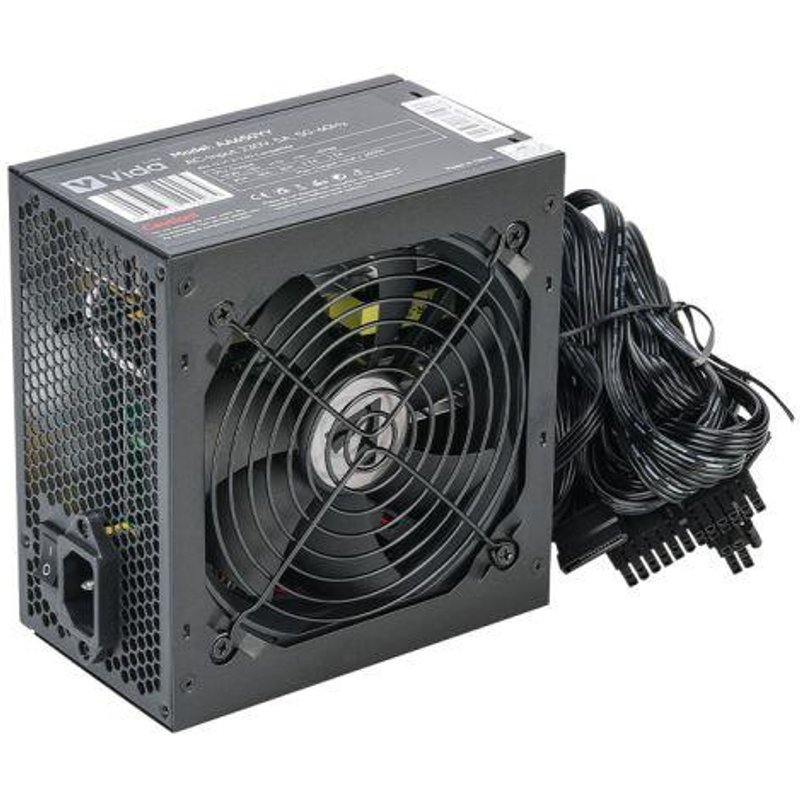 VIDA AA-650-YY power supply unit 650 W 24-pin ATX ATX Black