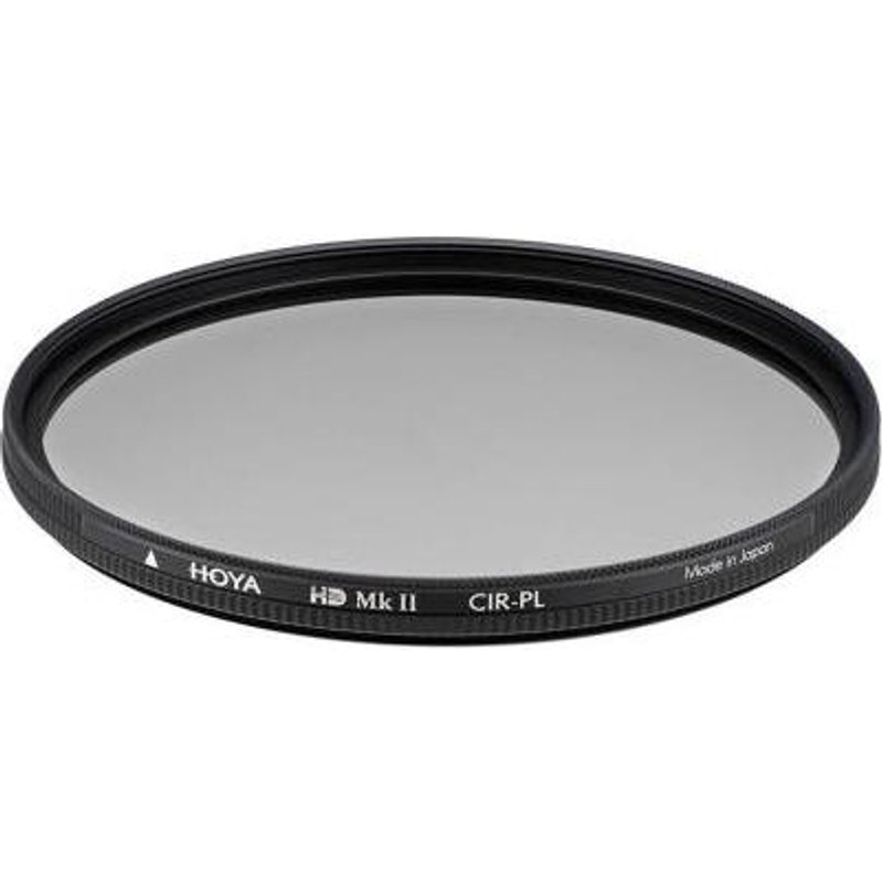 Hoya HD Mk II CIR-PL. Filter size: 49 mm Filter type: Polarising camera filter. Quantity per pack: 1 pc(s). Product colour: Black