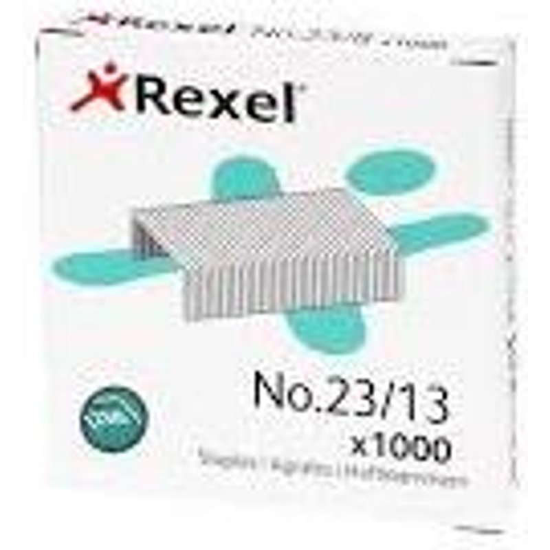 Rexel No. 23/13 Staples (1000)