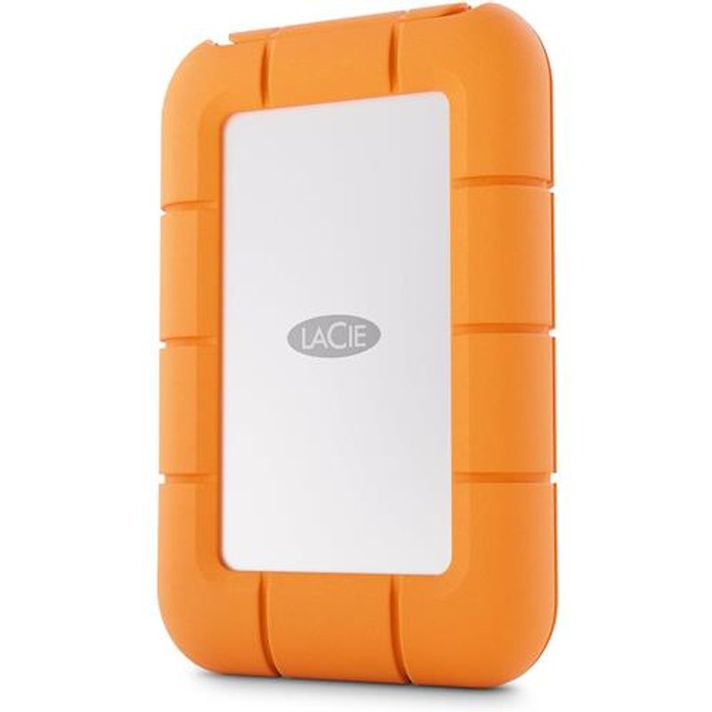 LaCie STMF500400 external solid state drive 500 GB USB Type-C USB 3.2 Gen 2x2 Grey, Orange