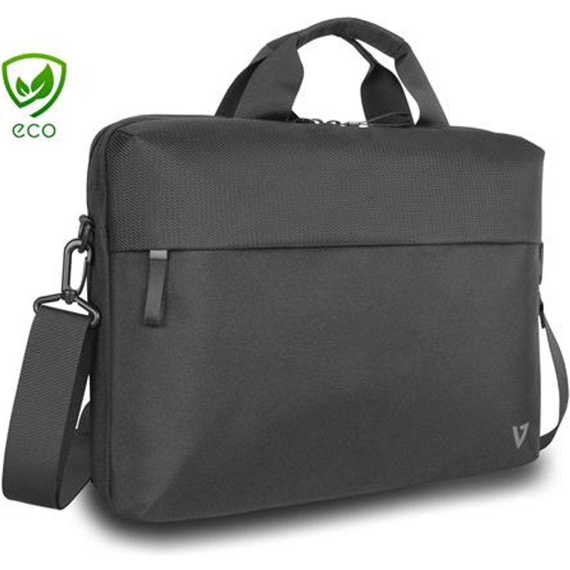 V7 CTP16-ECO2 laptop case 39.6 cm (15.6") Briefcase Black