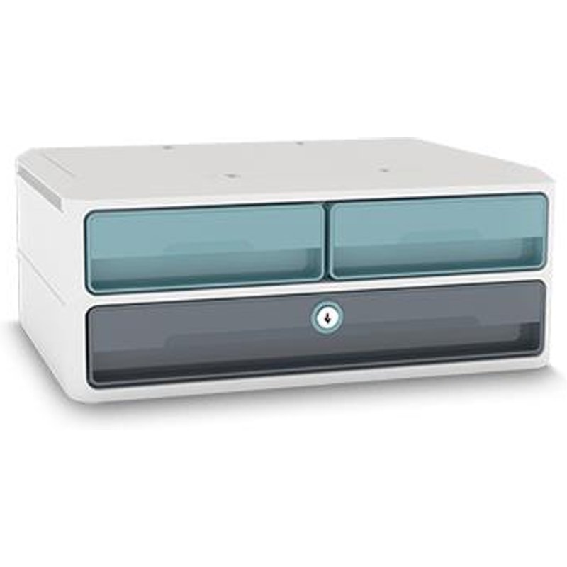 CEP 1091212961 desk tray/organizer Polystyrene (PS) Light grey Mint colour