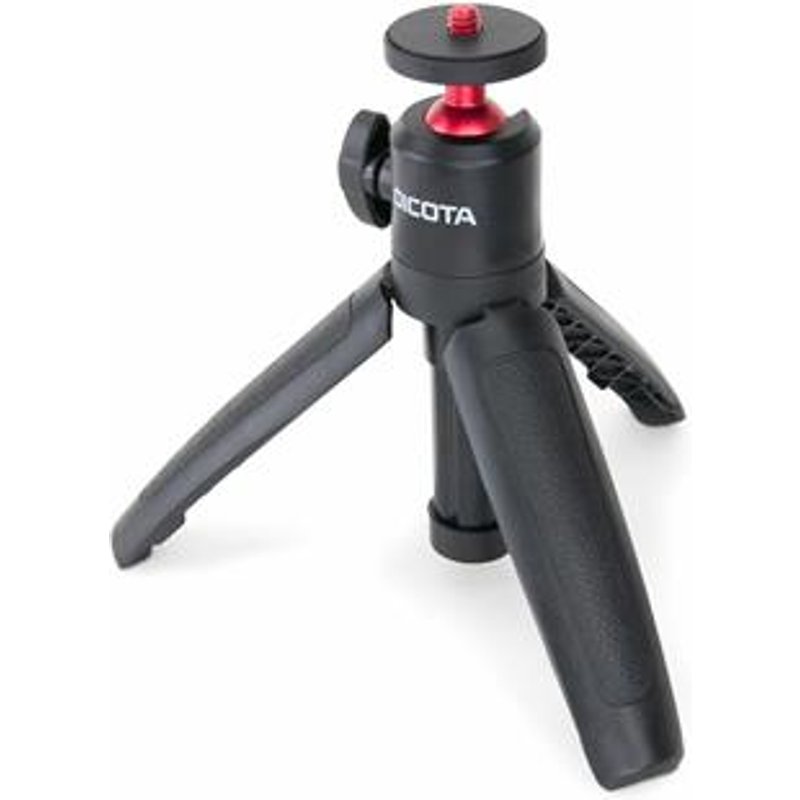 DICOTA D32049 tripod Action camera 3 leg(s) Black, Red