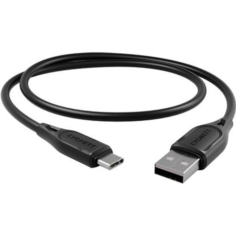 Cygnett CY4687PCUSA USB cable USB 2.0 1 m USB A USB C 0.48 Gbit/s Black