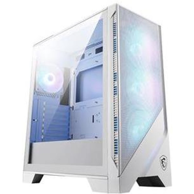 MSI MAG FORGE 320R AIRFLOW Micro Tower Transparent White