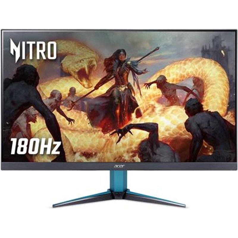 Acer NITRO VG2 Nitro VG272UV3 gaming monitor - 27" Quad HD 180Hz 0.5ms FreeSync Premium DisplayHDR 400 HDMI & DP