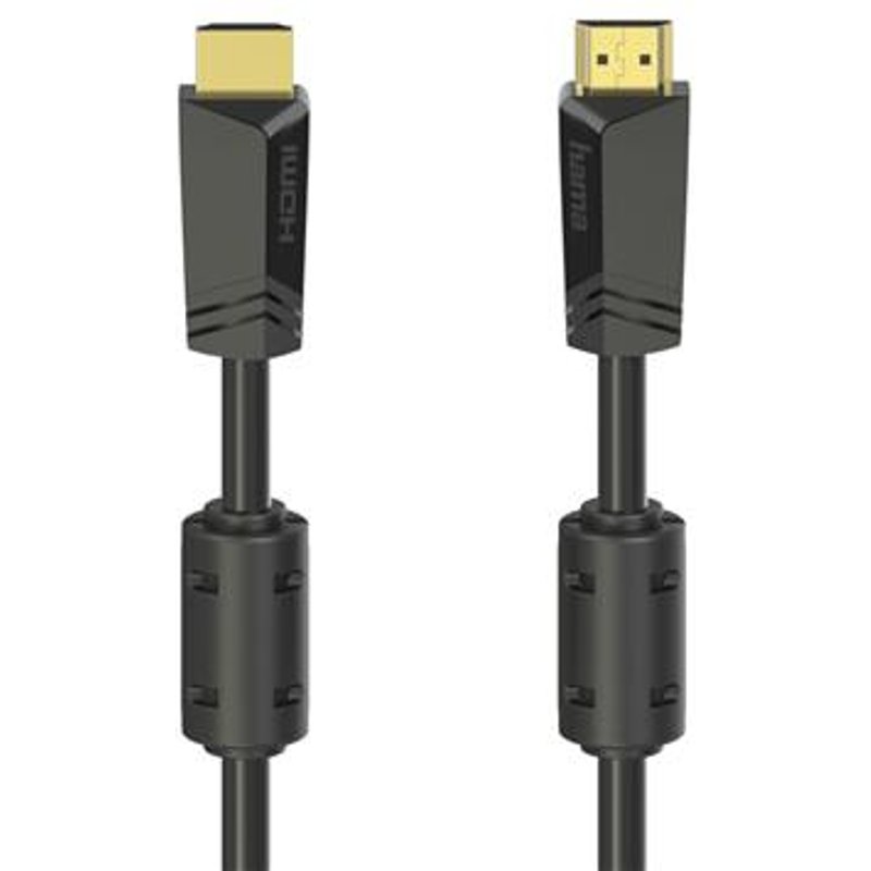 Hama High-speed HDMI Cable. Plug - Plug. 4K. Ethernet. Gold-plated. 10