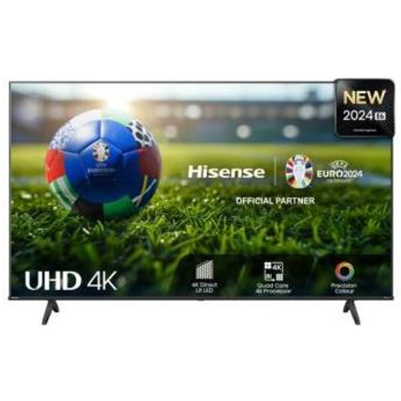 Hisense 85A6NTUK TV 2.16 m (85") 4K Ultra HD Smart TV Wi-Fi Black 400 cd/m