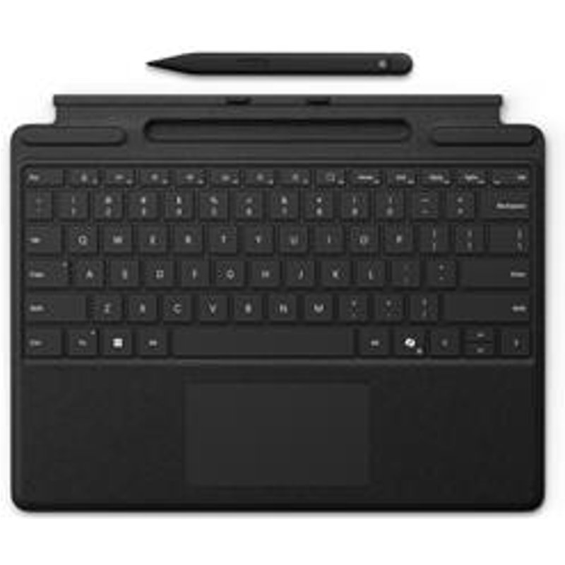 Microsoft Surface Pro Keyboard with Slim Pen for Business QWERTY English Touchpad Microsoft Surface Pro 10 for Business; Surface Pro 9 for Business; Surface Pro 8 for Business; Surface Pro X... Black