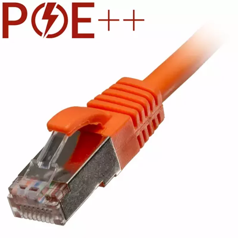 Cablenet 20m Cat6a RJ45 Orange S/FTP LSOH 26AWG Snagless Booted Patch Lead 20 m Cat6a S/FTP (S-STP) RJ-45 RJ-45 Orange