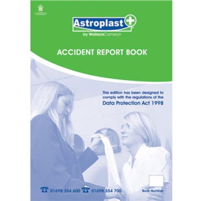 Astroplast Accident Report Book A4 50 Pages - 5401012