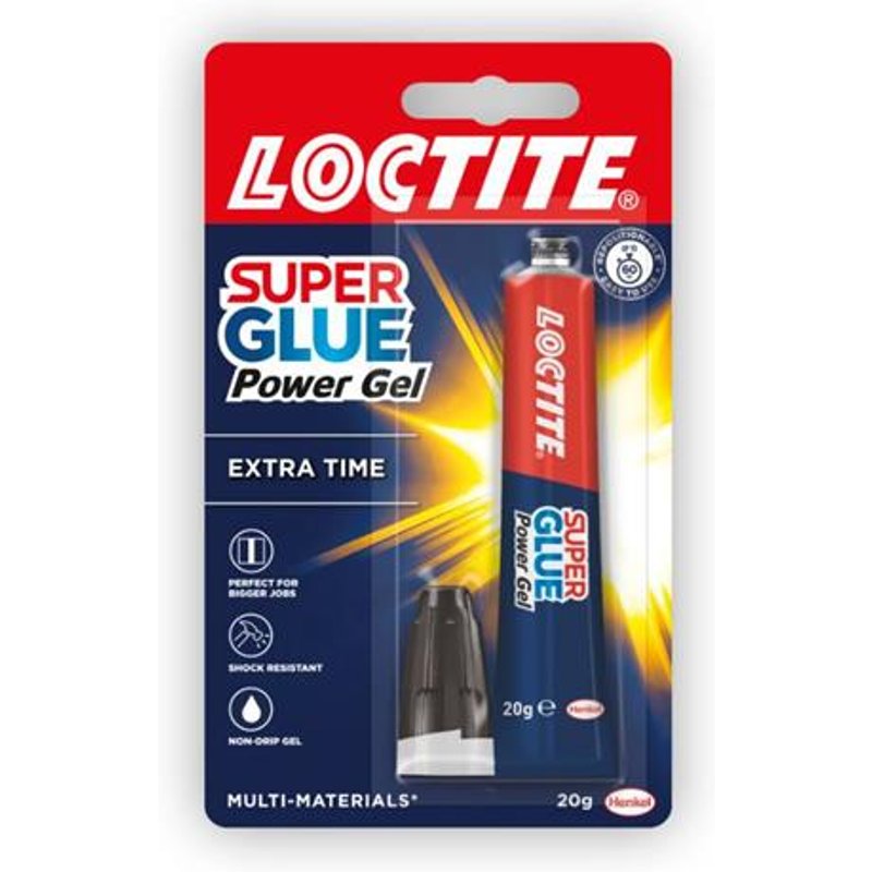 Loctite Extreme All Purpose Adhesive Glue Gel Non-Drip 20g - 2820793
