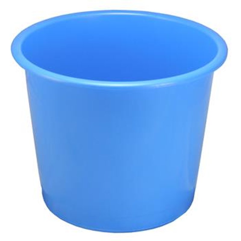 Deflecto Essentials 14 Litre Waste Bin 315 X 315 X 255Mm Blue - Cp025ytblu