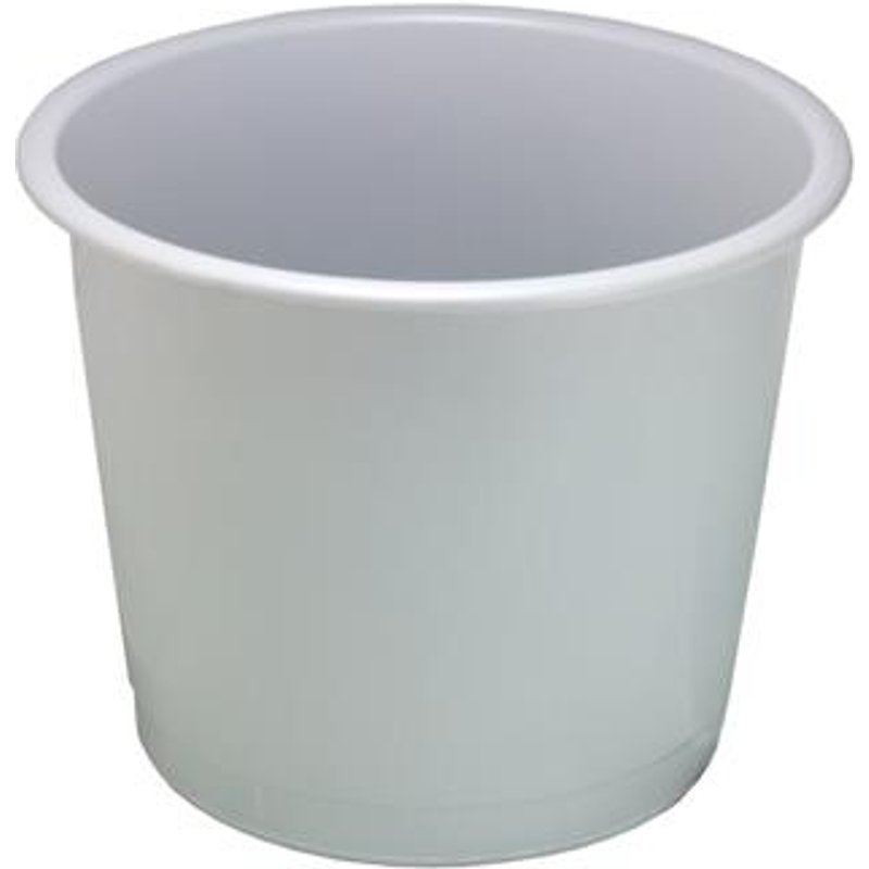 Deflecto Essentials 14 Litre Waste Bin 315 X 315 X 255Mm Grey - Cp025ytgry
