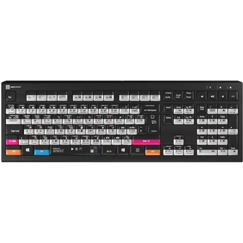 Logickeyboard LKB-AEPP-A2PC-UK keyboard Universal USB QWERTY UK English Black