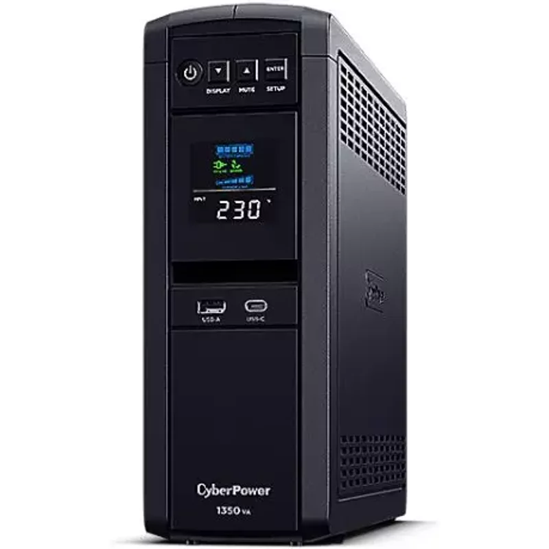 CyberPower CP1350EPFCLCD-UK uninterruptible power supply (UPS) Line-Interactive 1.35 kVA 810 W 6 AC outlet(s)