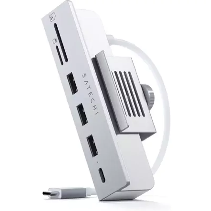 Satechi ST-UCICHS laptop dock/port replicator USB 3.2 Gen 1 (3.1 Gen 1) Type-C Silver