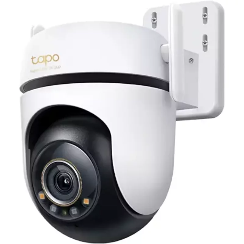 TP-Link Outdoor Pan/Tilt Security Wi-Fi Camera SPEC: 3K 5MP (2880x1620), 2.4 GHz, 2 × External Antennas, 1 × Ethernet Port, Horizontal 360º