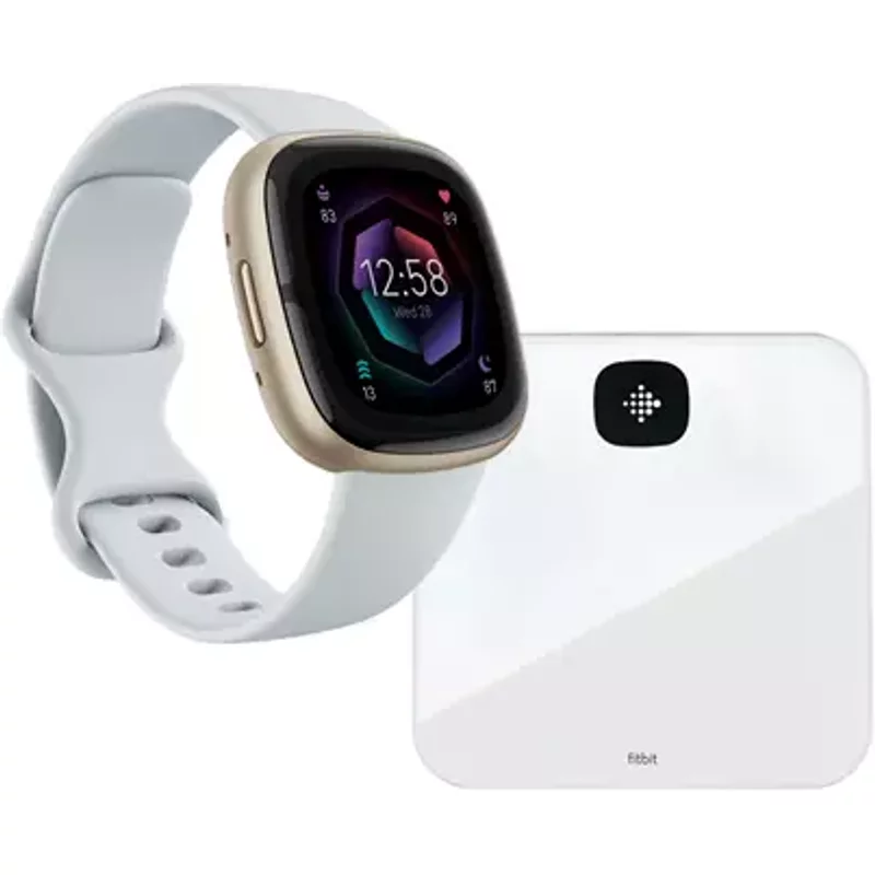 FitBit Sense2 (LW/P) + Aria Air (W)