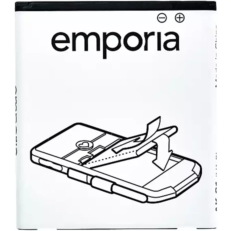 Emporia AK-S3-BC mobile phone spare part Battery Black White