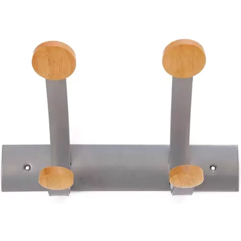 Alba PMV2 home storage hook Indoor Universal hook Silver Wood 1 pc(s)