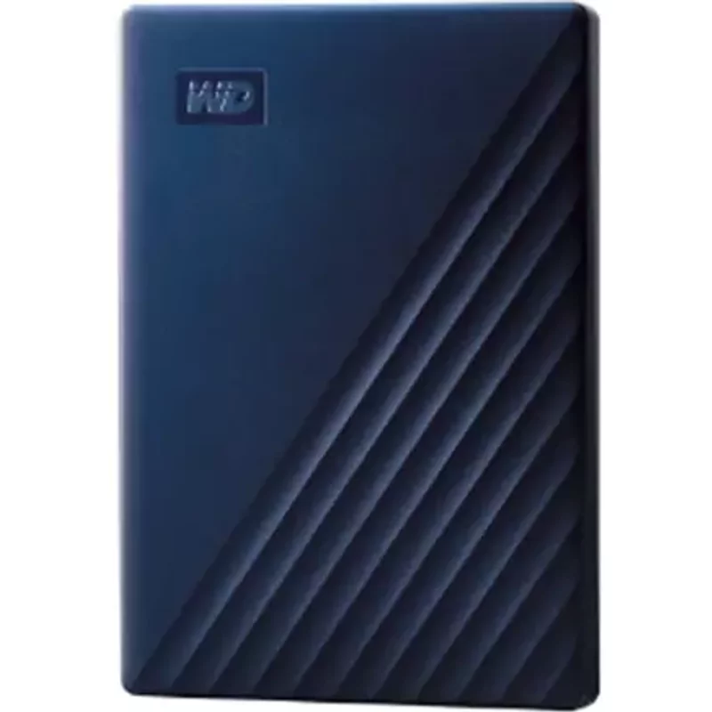 Western Digital My Passport for Mac. HDD capacity: 5 TB. USB version: 3.2 Gen 1 (3.1 Gen 1). Product colour: Blue