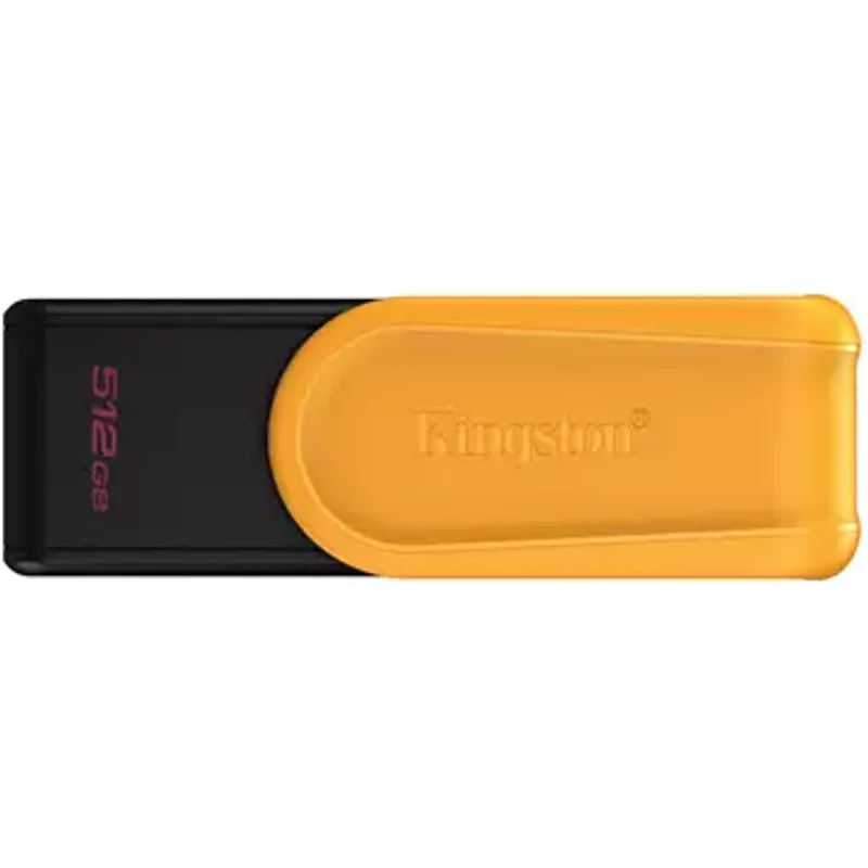 Kingston Technology DataTraveler 512GB Portable USB 3.2 Gen 1 Exodia S (Black/Yellow)