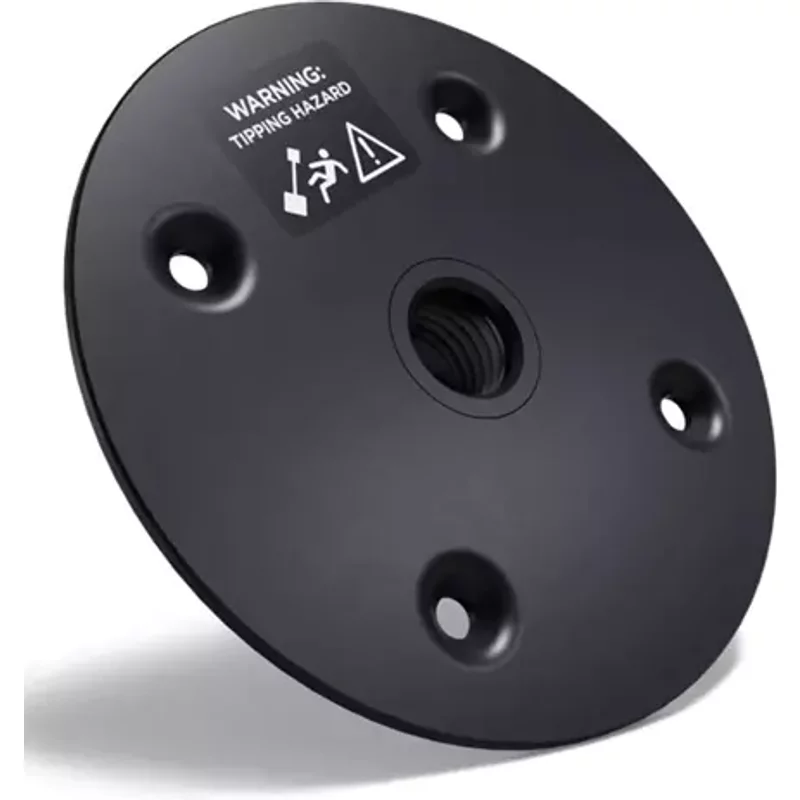 Bose ShowMatch SMS118 speaker pole mount adapter. Type: Adapter Product colour: Black Brand compatibility: Bose. Width: 118 mm Depth: 118 mm Height: 25 mm. Quantity per pack: 1 pc(s)