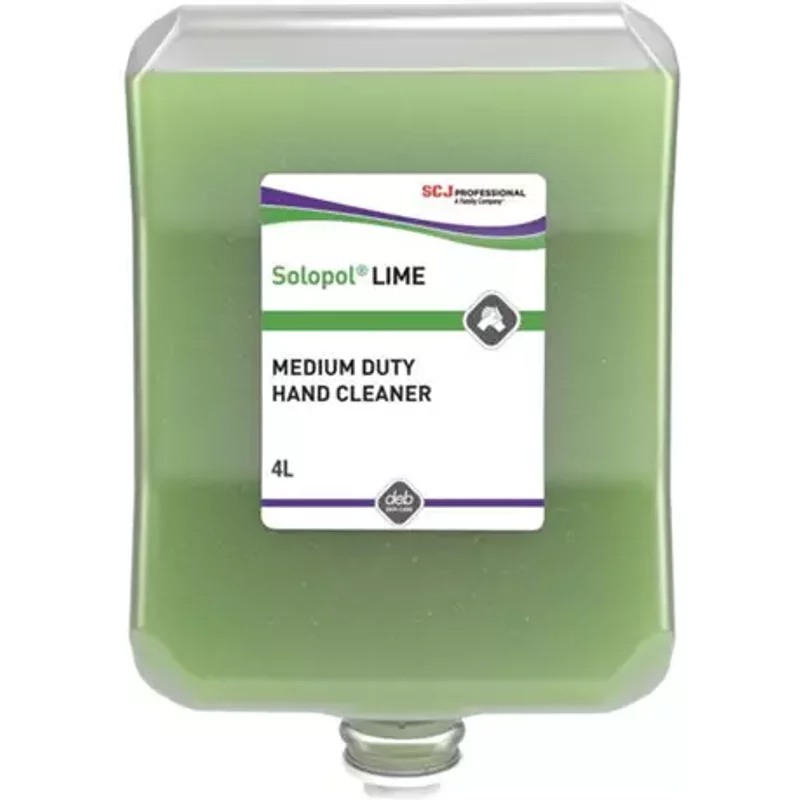 SC Johnson Professional Solopol® Lime Medium/Heavy-Duty Hand Wash Cartridge 4 litre LIM4LTR