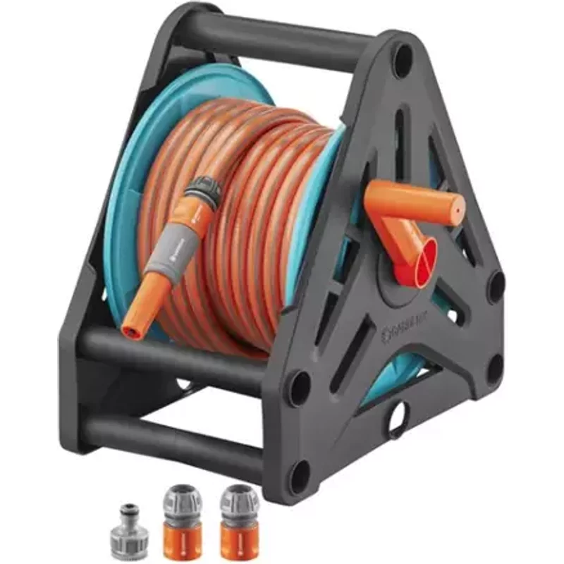 Husqvarna WALL MOUNTABLE 20M REEL Multi-position reel Manual Blue Grey
