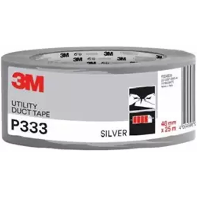 Scotch P333 Utility Multi-use Duct Tape Silver 48mm x 25m (Roll) - 7100192814