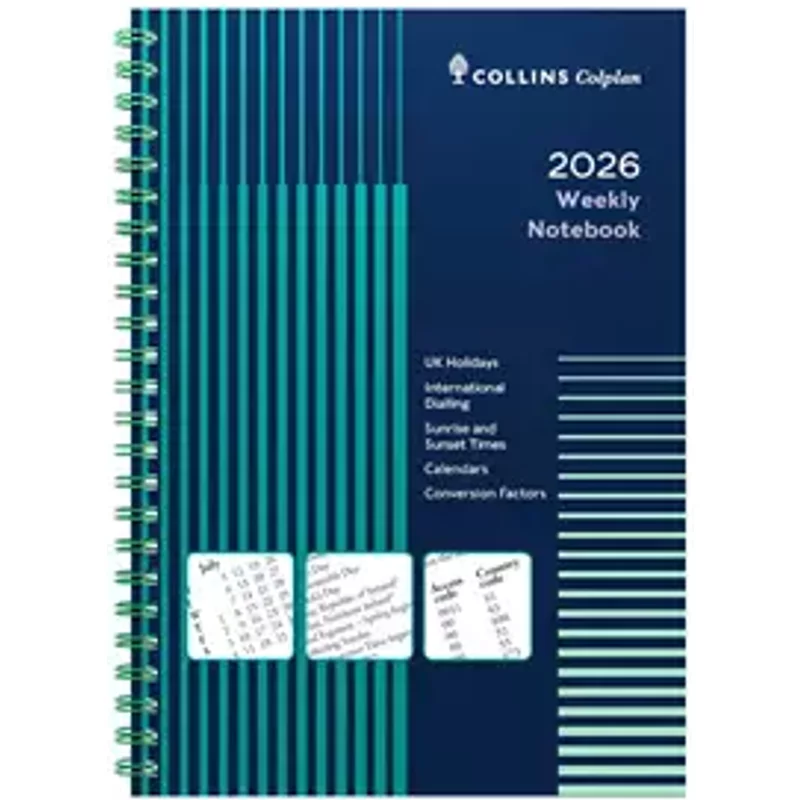 Collins Colplan A5 Weekly Notebook 2026 61-26 - 822157