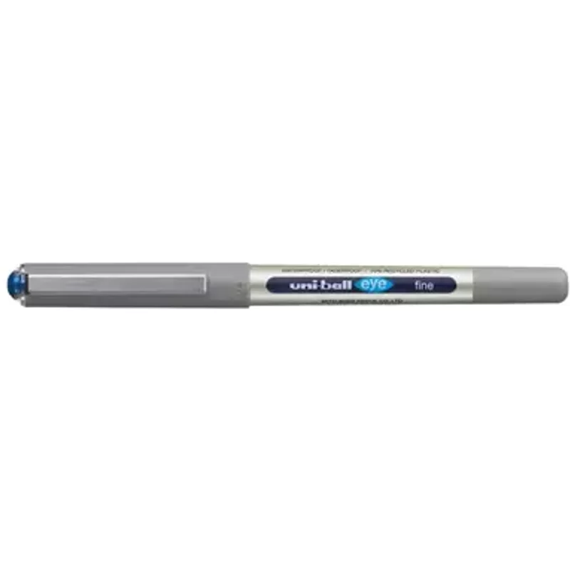 uni-ball Eye Fine UB-157 Liquid Ink Rollerball Pen 0.7mm Tip 0.5mm Line Blue Eco 70% Recycled Plastic (Pack 12) - 315168000