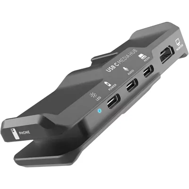 Kondor Blue KB-USBC-AHUB interface hub USB Type-C 10000 Mbit/s Grey