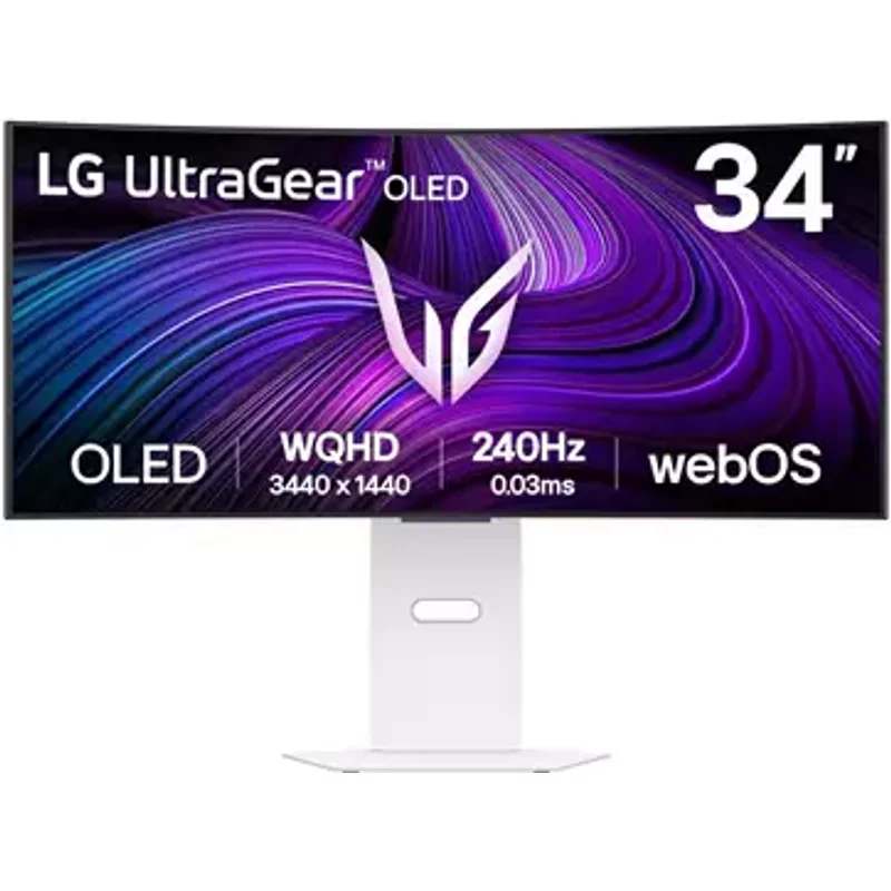 LG UltraGear OLED 34GX90SA-W Smart Gaming monitor