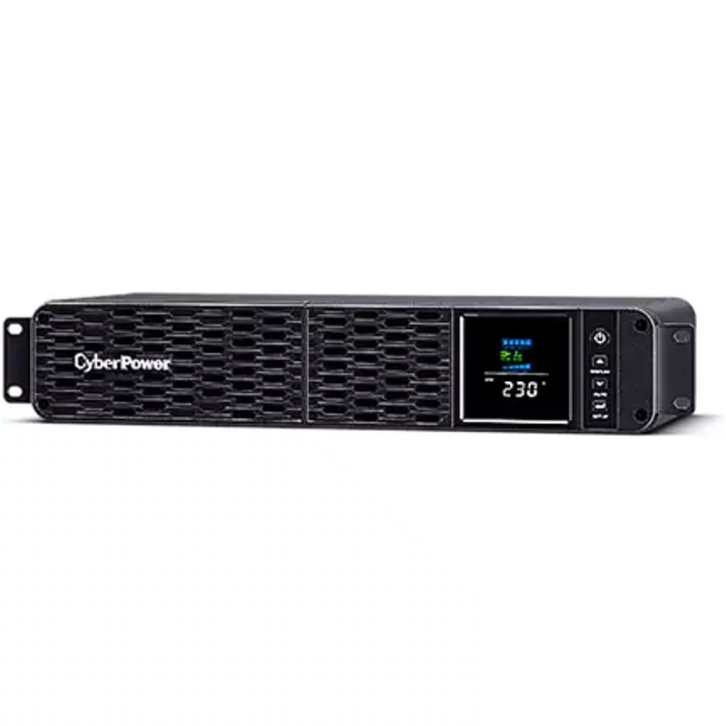 CyberPower CP1600EIPFCRM2U uninterruptible power supply (UPS) Line-Interactive 1.6 kVA 1000 W 8 AC outlet(s)