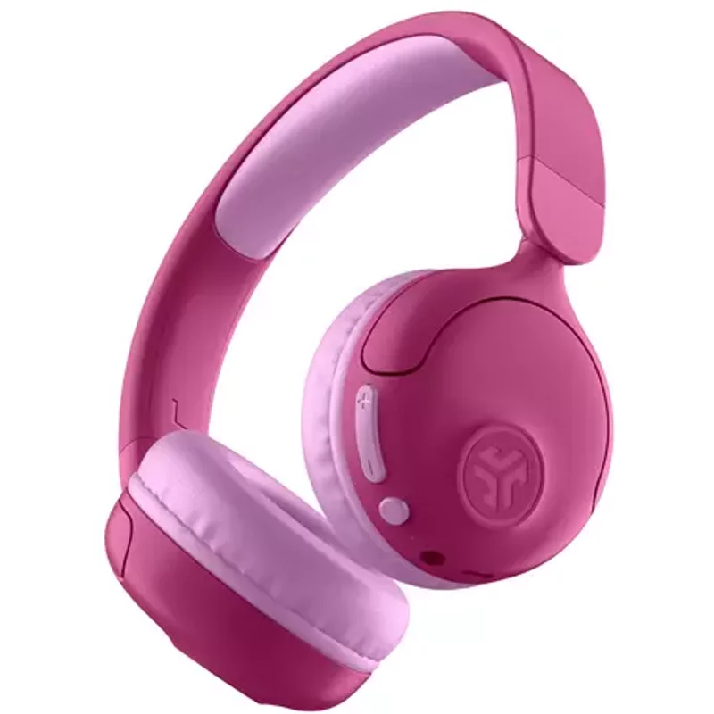 JLab JBuddies Pop Headset Wired & Wireless Head-band Calls/Music USB Type-C Bluetooth Pink