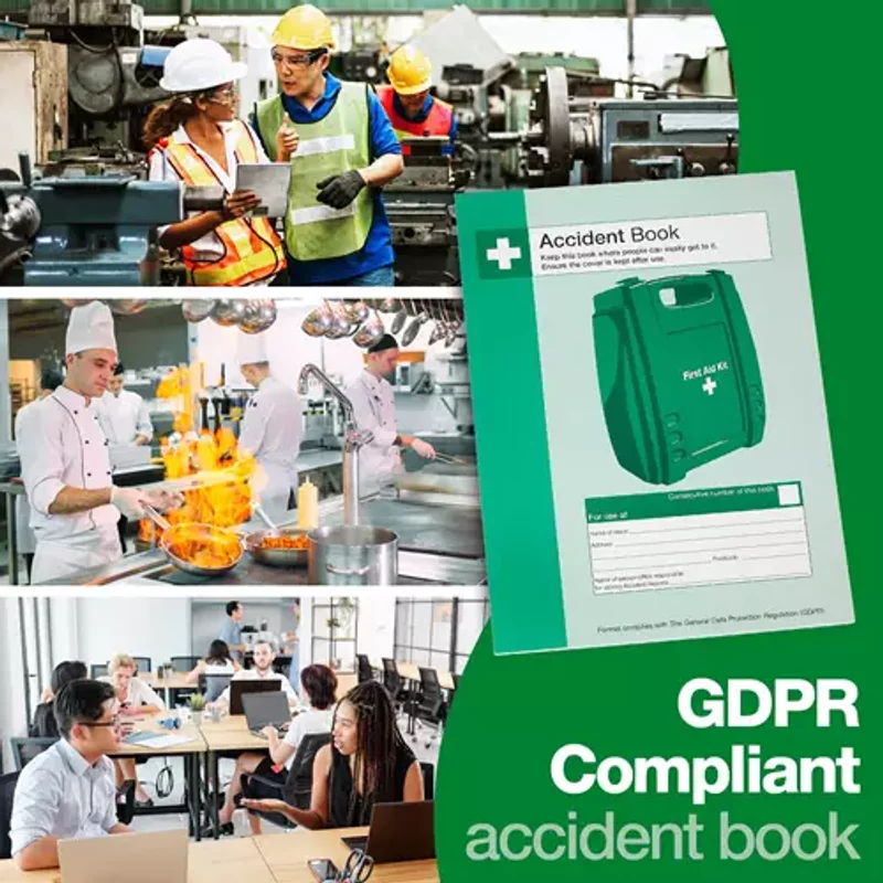 Safety First Aid Accident Book A4 - Q3200