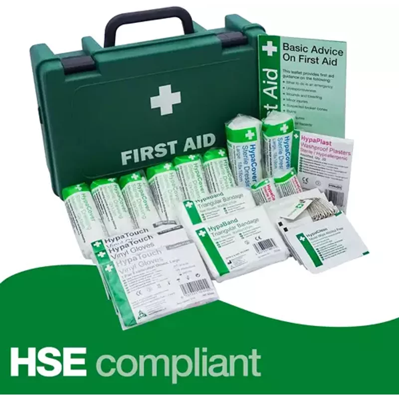 Safety First Aid Economy Workplace First Aid Kit HSE 1-10 Persons - K10AECON
